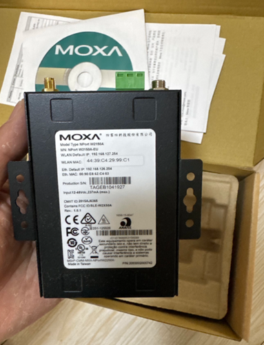 1PC Moxa NPort W2150A wireless networking server ping
