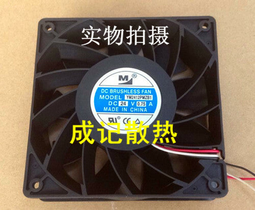 1pcs  YM2412PMZB1 12038 12CM 24V 0.75A Inverter Large air volume fan