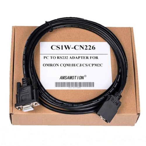 Omron CS1W-CN226 Serial Cable for CS/CJ/CQM1H/CPM2C PLCs - OMRON