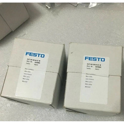 One Festo SLT-10-30-A-CC-B 19789 Slide Cylinder ping