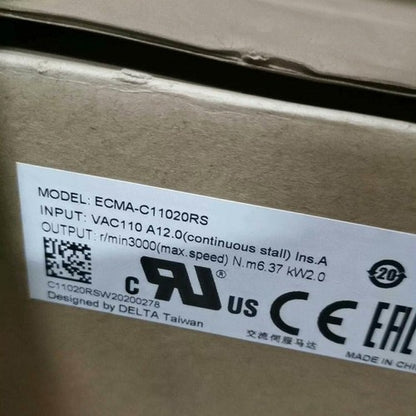 Delta ECMA-C11020RS Servo Motor One ECMAC11020RS ping