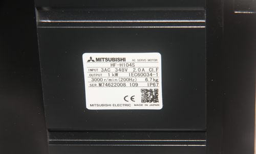 Mitsubishi HF-H104S Servo Motor 1PC ping HFH104S