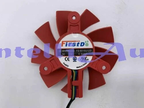 FD9015U12D Server Cooling Fan DC 12V 0.5A 4pin Graphics Card Cooler Fan