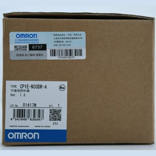 Omron CP1E-N30DR-A PLC Module - 1pc New in Box - OMRON