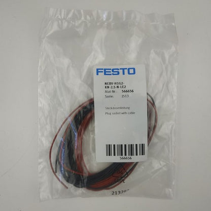 Festo NEBV-H1G2-KN-2.-N-LE2 566656 Cable One Free Shipping