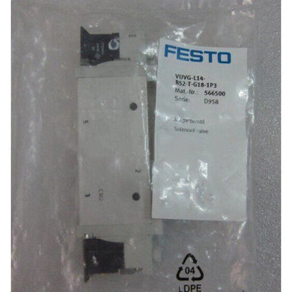 new Festo VUVG-L14-B52-T-G18-1P3 566500 Solenoid Valve One