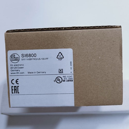 IFM SI6800 Flow Monitor One ping