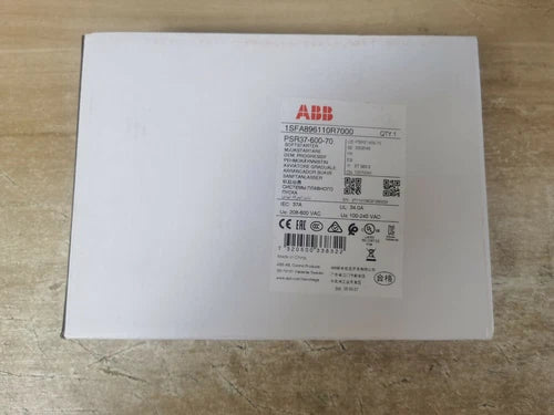 1PC ABB PSR37-600-70 1SFA896110R7000 Soft Starter ping