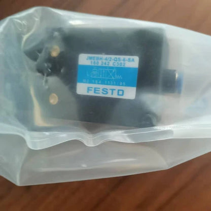 1PC FESTO JMEBH-4/2-QS-6-SA solenoid valves offset Free Shipping