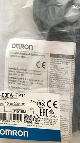 OMRON E3FA-TP11 Photoelectric Sensor One Free Shipping E3FATP11