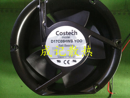 1pcs  COSTECH D17C05HWB Y00 24V 17251 inverter cooling fan