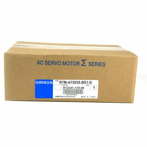 OMRON R7M-A75030-BS1-D Servo Motor