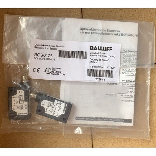 BALLUFF BOS 5K-PS-IX10-S75 BOS0126 Proximity Sensor One Free Shipping