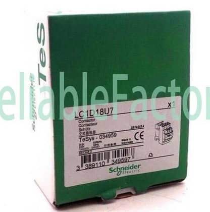 1Pc Contactor LC1D18U7 free shipping