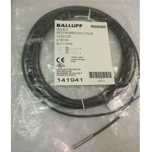BALLUFF BES 516-3008-G-E4-C-PU-05 Proximity Switch Sensor One Free Shipping