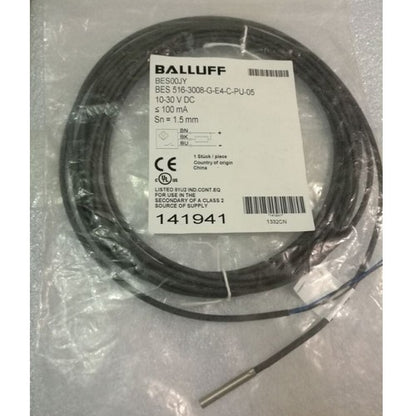 BALLUFF BES 516-3008-G-E4-C-PU-05 Proximity Switch Sensor One Free Shipping