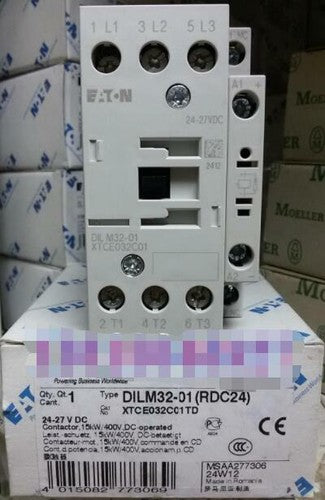 1PC EATON MOELLER DILM32-01 RDC24 XTCE032C01TD Contactor 24-27VDC
