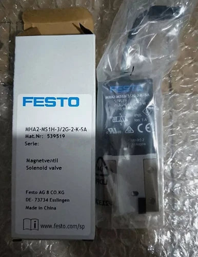 Festo MHA2-MS1H-3/2G-2-K-SA 539519 Solenoid Valve One MHA2MS1H3/2G2KSA