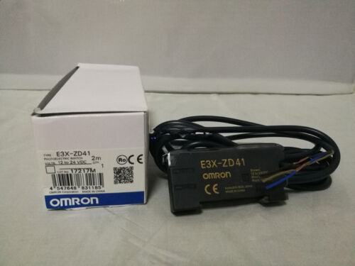 Omron E3X-ZD41 Photoelectric Switch 12-24VDC - New in Box - OMRON