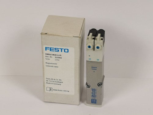 new Festo VMPA2-M1H-G-PI 537955 Solenoid Valve One VMPA2M1HGPI