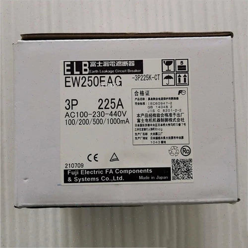 Fuji EW250EAG 3P 225A Circuit Breaker 1PC ping