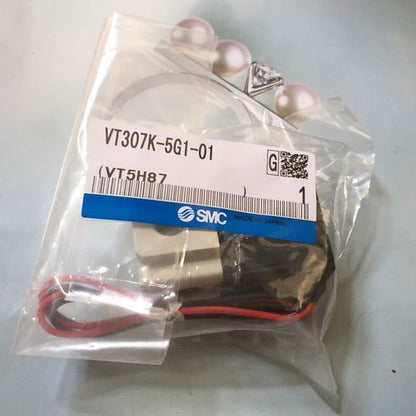 1PC SMC VT307K-5G1-01 Solenoid Valve VT307K5G101 Free Shipping