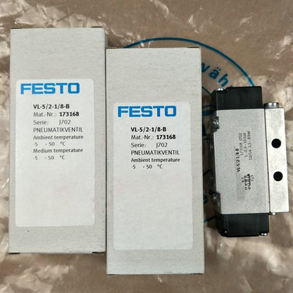 Festo VL-5/2-1/8-B 173168 Pneumatic Valve One Free Shipping