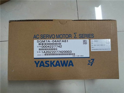 Yaskawa SGM7A-04AFA61 Servo Motor 1PC ping SGM7A04AFA61