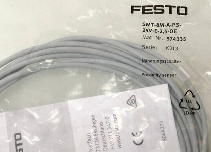 Festo SMT-8M-A-PS-24V-E-2,5-OE 574335 Magnetic Switch One Free Shipping
