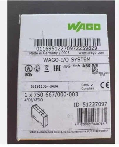 1PC Wago 750-667/000-003 PLC Module ping