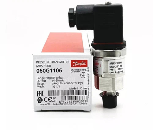 1PC DANFOSS Pressure Transmitter Sensor MBS3000 060G1106 ping