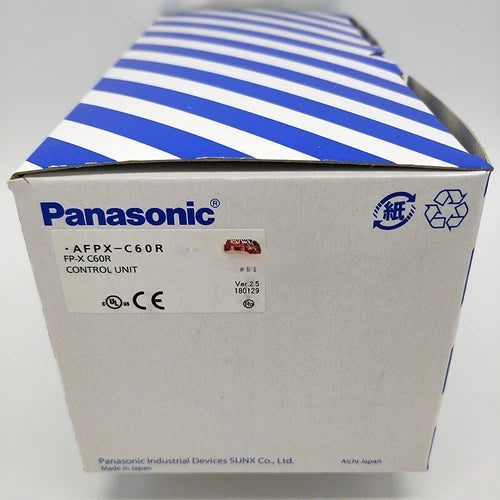Panasonic AFPX-C60R FP-X C60R Control Unit 1PC ping