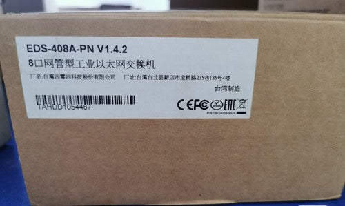 1PC  Moxa EDS-408A-PN Ethernet switch EDS408APN ping