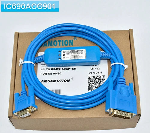 1PC PLC Programming Cable GE 90-70/90-30 IC690ACC901 #ke