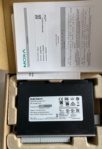 1PC  Moxa ioLogik E1212 Remote I/O Control Module ping