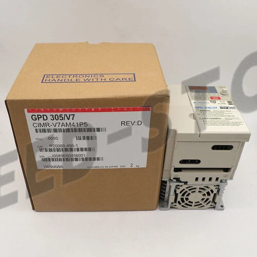 1PC Yaskawa Electric CIMR-V7AM41P5 GPD 315/V7 400V 3 Phase MVB005 Spec 41P51