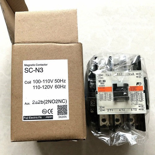Fuji SC-N3 110V Magnetic Contactor 1PC ping SCN3