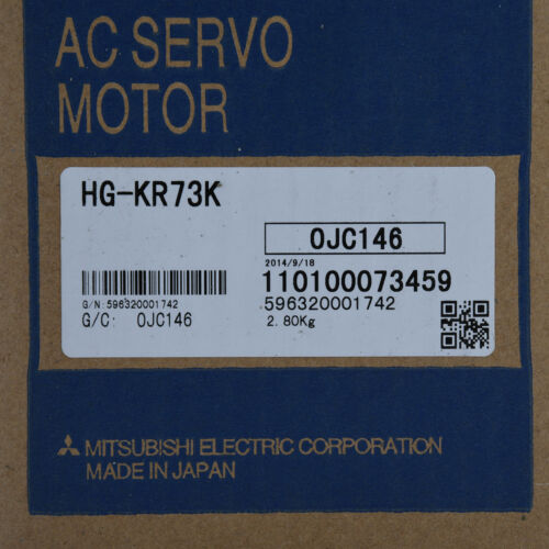Mitsubishi HG-KR73K AC Servo Motor - 1PC New In Box - MITSUBISHI