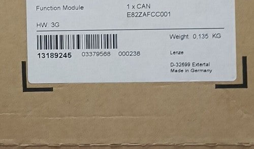 LENZE E82ZAFCC001 Frequency Converter Module One ping