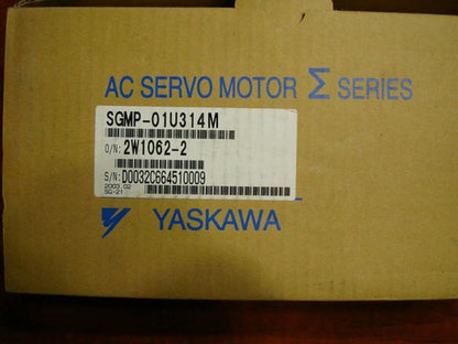 Yaskawa SGMP-01U314M Servo Motor 1PC ping SGMP01U314M
