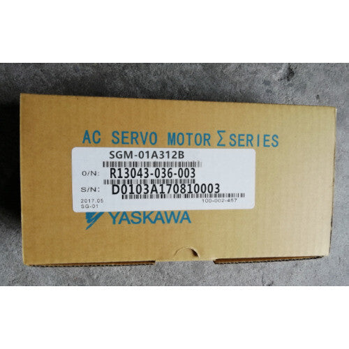 Yaskawa SGM-01A312B Servo Motor 1PC ping SGM01A312B