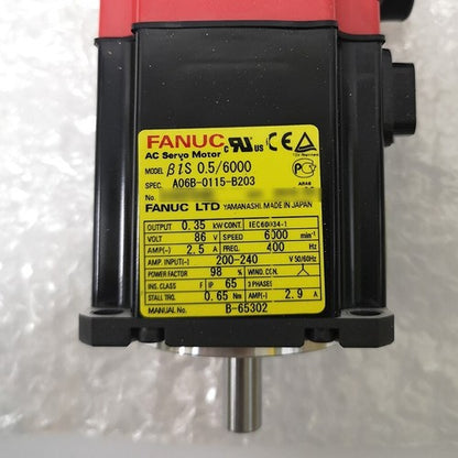 1PC Fanuc A06B-0115-B203 Servo Motor One ping A06B0115B203