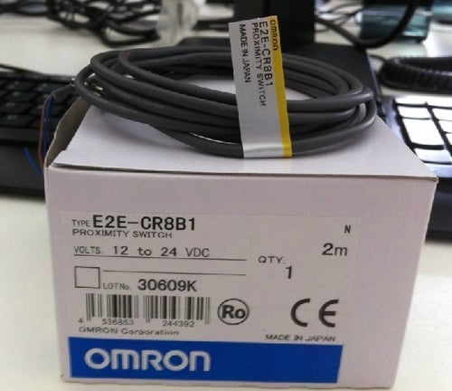 Omron E2E-CR8B1 Inductive Proximity Switch Sensor  Free Shipping One E2ECR8B1