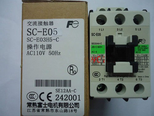 Fuji SC-E05 110VAC Magnetic Contactor 1PC SCE05