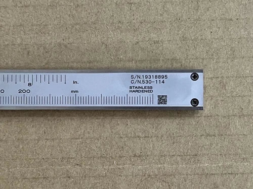 1Pcs Mitutoyo 530-114 Vernier Caliper 0-200mm 0.05mm