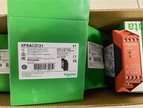 1PC Schneider XPSAC3721 Safety Relay ping XPS-AC3721