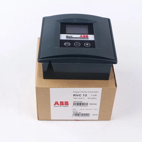 1PC ABB RVC-12/1-5A Power Factor Controller RVC 12 1-5A ping