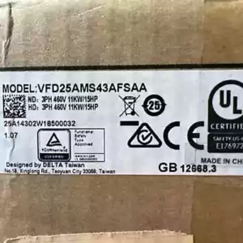 1PC Delta VFD25AMS43AFSAA Frequency Converter ping