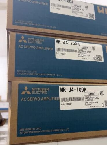 1PC Mitsubishi MR-J4-100A Servo Drive MRJ4100A ping