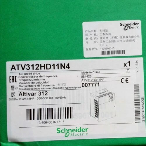 1PC Schneider ATV312HD11N4 11KW 380V Inverter ping